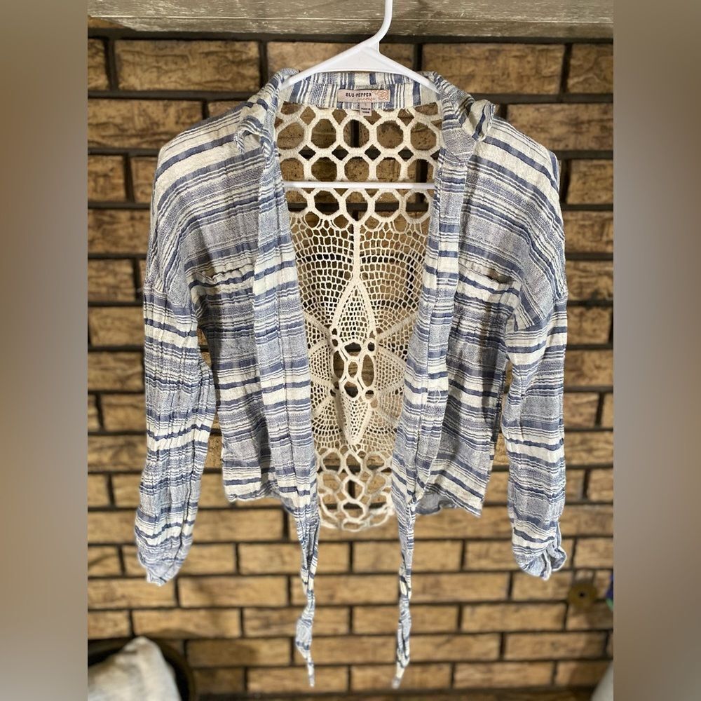Blu pepper vintage cover up